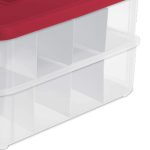 Sterilite Ornament Storage Box - Image 3