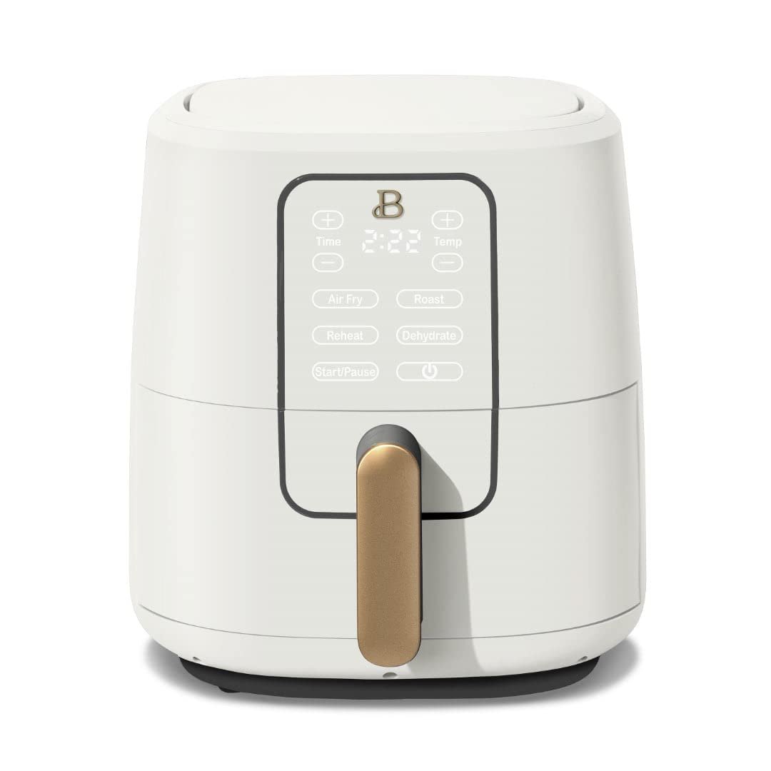 51roerBi81L.jpg 6 Quart Touchscreen Air Fryer (White Icing) - Image 1