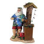 Kurt Adler 11" Beach Santa Figure - Image 2