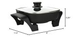 Brentwood 8-Inch Electric Skillet - Image 8