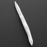 Cutco Model 1720 Paring Knives with 2-3/4" Straight Edge Blade and Overall Length 7-7/8" (Pearl White Handle)