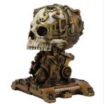 Pacific Trading Steampunk Skull Bookend - Image 3