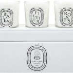 Diptyque Votive Candle Trio-Baies, Figuier, Roses-3 ct.
