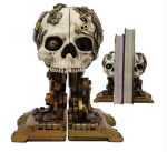 Pacific Trading Steampunk Skull Bookend
