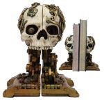 Pacific Trading Steampunk Skull Bookend
