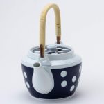 Saikai Pottery Polka Dot Pot - Image 3